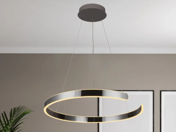 LED závesná lampa + diaľkový ovládač 70W - J4326/CH 5