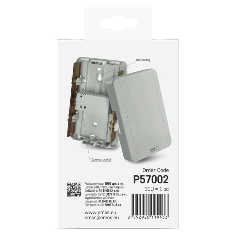 ZVONEK DRÁTOVÝ AC P57002 8