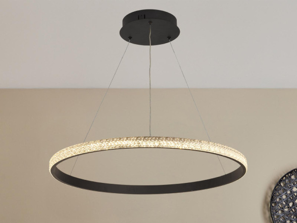 LED závesná lampa na lanku + diaľkový ovládač 40W - J4386/B 10