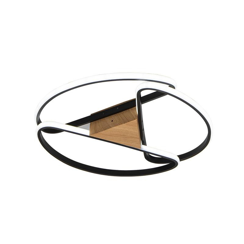 LED stropné svietidlo s diaľkovým ovládačom 75W - TA1311/BW 2