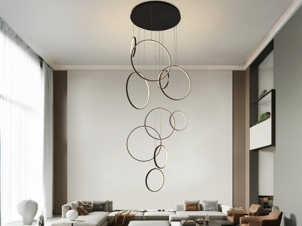 LED závesné svietidlo s diaľkovým ovládačom 290W - J4371/B 8