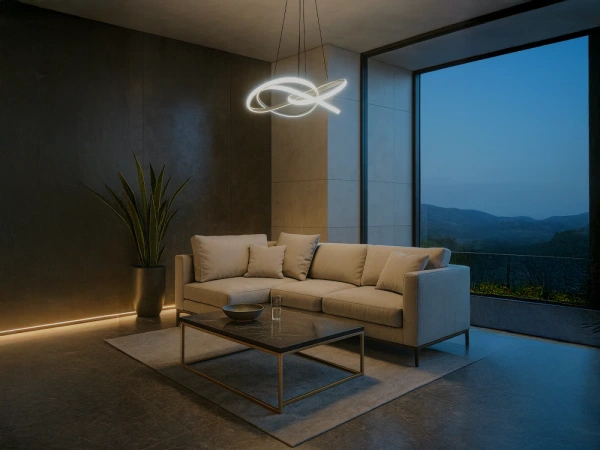 LED závesné svietidlo s diaľkovým ovládačom 95W - TA2309/B 3