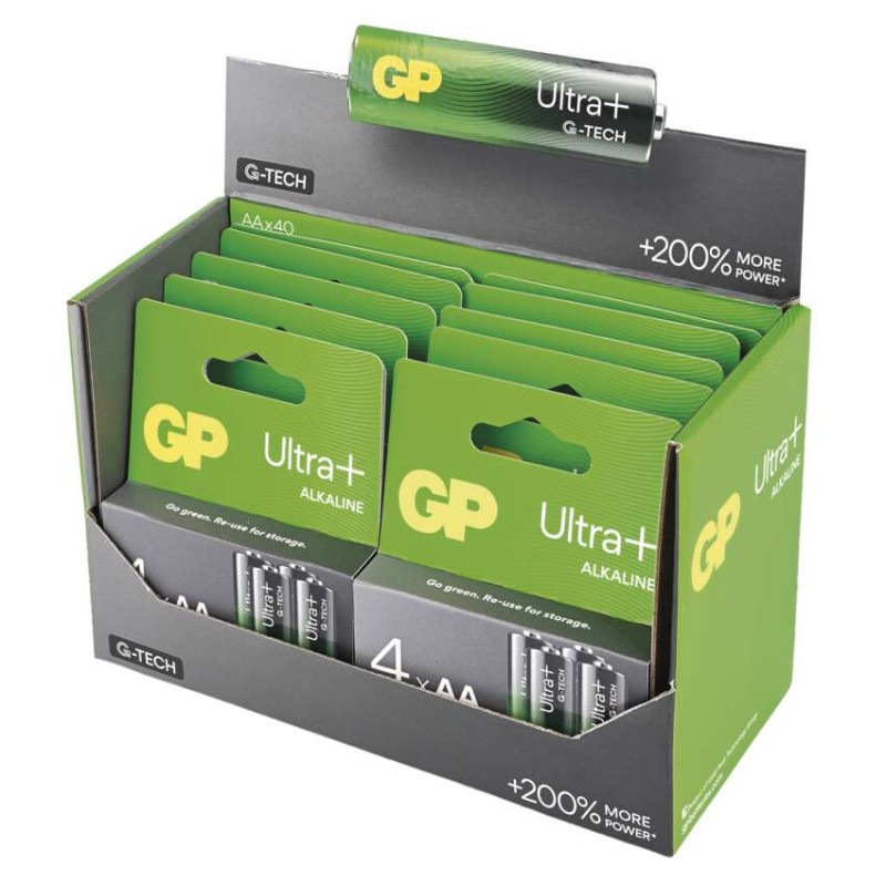 Batéria GP LR6 (AA) Ultra Plus alkalická B03214 9