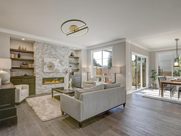 LED stropné svietidlo s diaľkovým ovládačom 75W - TA1303/BW 5