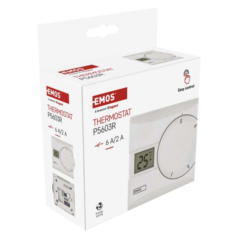 TERMOSTAT DRÁT.MANUÁLNÍ P5603R 14