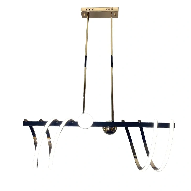 LED závesné svietidlo na tyči + diaľkový ovládač 105W - J4344/GCH 12