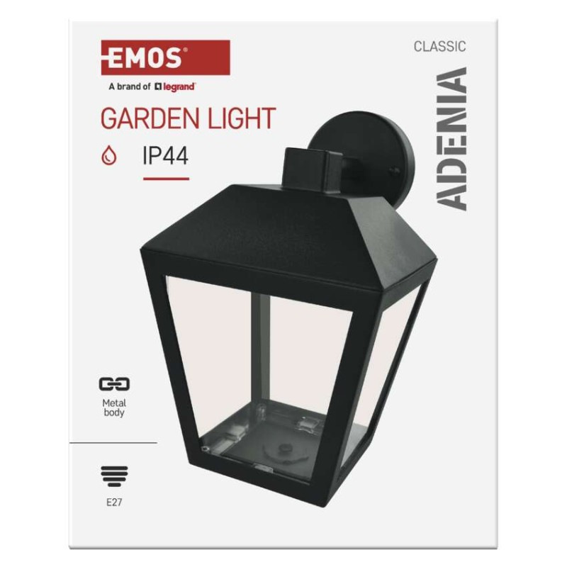 LED ZAHRADNÍ SVÍTIDLO,E27,IP44,MAX 15W,N 11