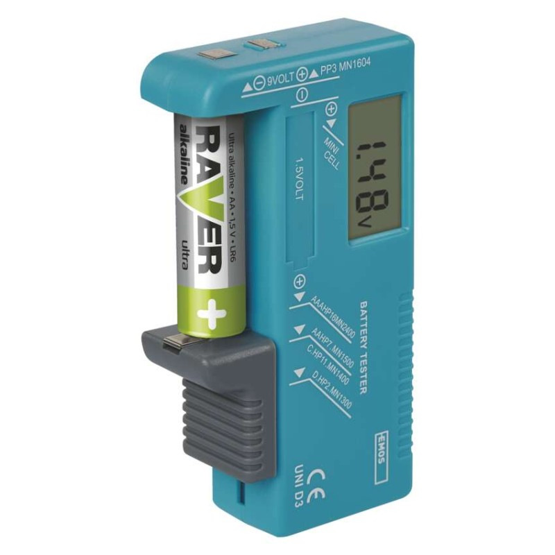 Tester batérii UNI D3 LCD univerzálny      N0322 9