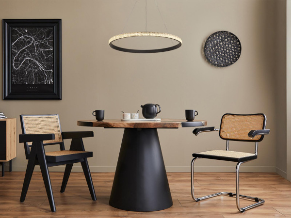 LED závesná lampa na lanku + diaľkový ovládač 40W - J4386/B 9