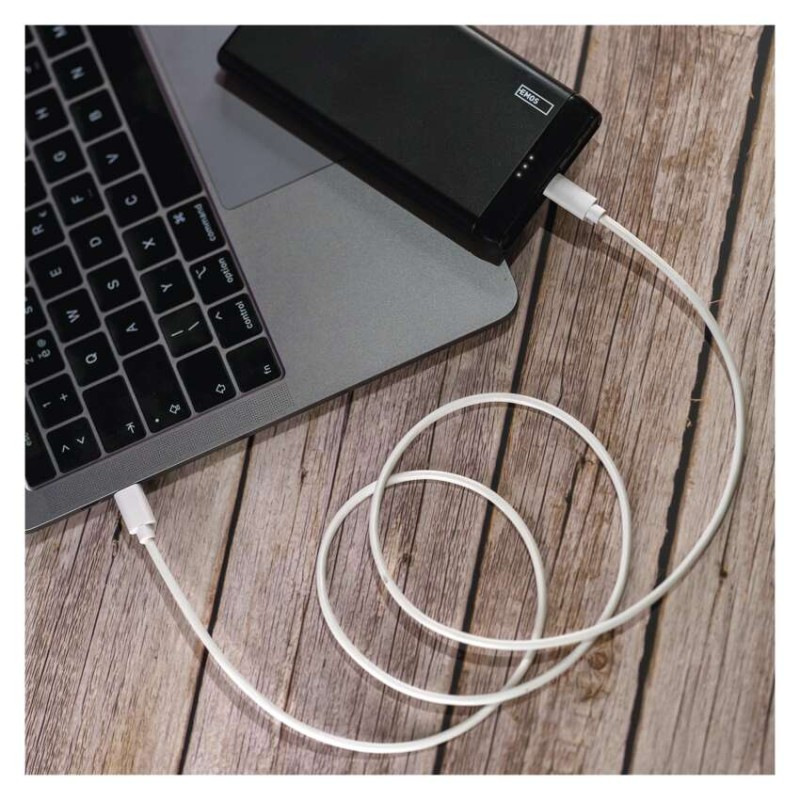 USB 2.0 C/M-C/M 1M BÍLÁ 7