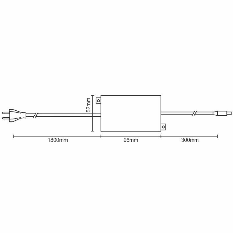 Napájací zdroj 30W pre vonkajšie podlahové svietidlá LFL - PSF104 1