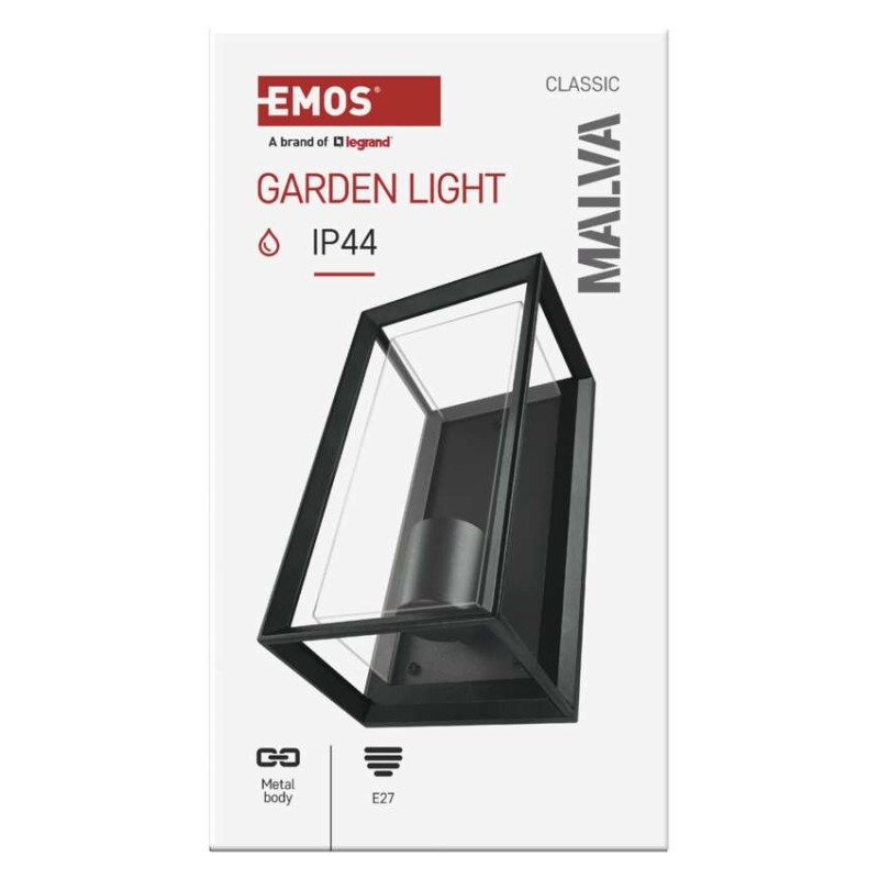 LED ZAHRADNÍ SVÍTIDLO,E27,IP44,MAX 15W,N 10