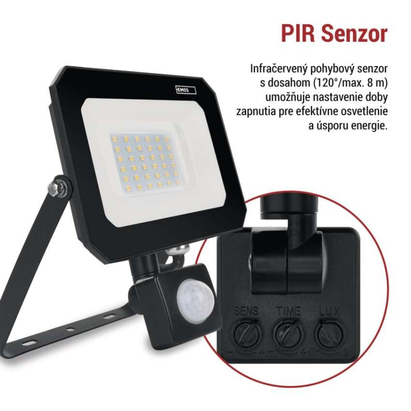 LED REFLEKTOR SIMPO 30W 3000LM IP44 NW P 6