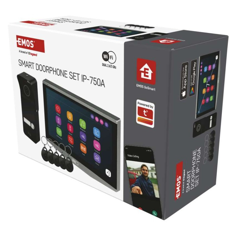 Videovrátnik GoSmart sada IP-750A s WIFI  H4020 10
