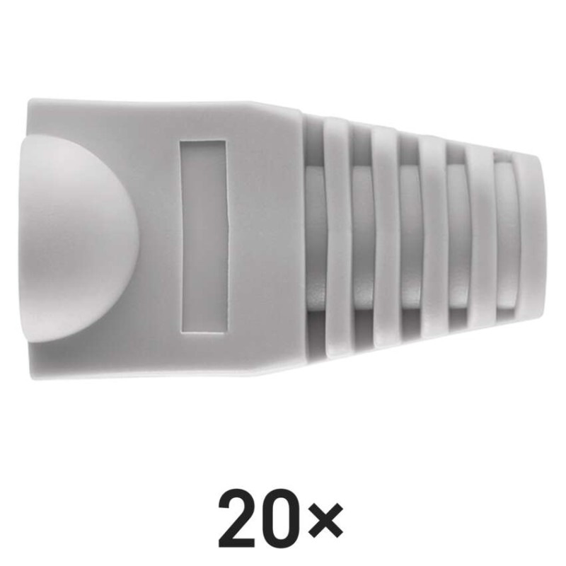 Ochrana konektora RJ45 šedá  K0151 3