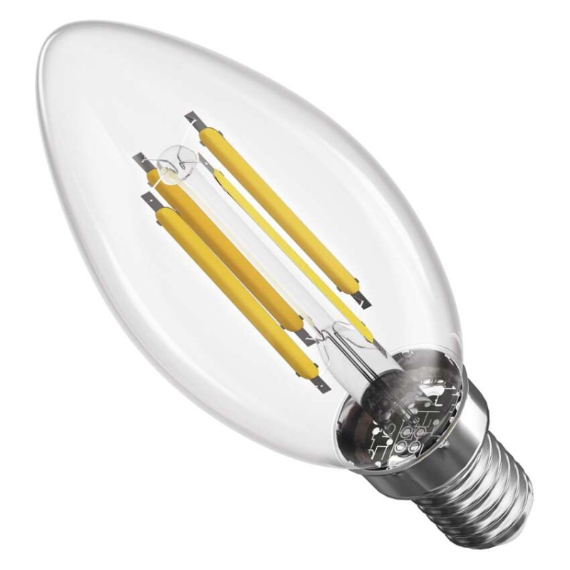 LED FLM CANDLE 5,9W(60W) 806lm E14 WW 8