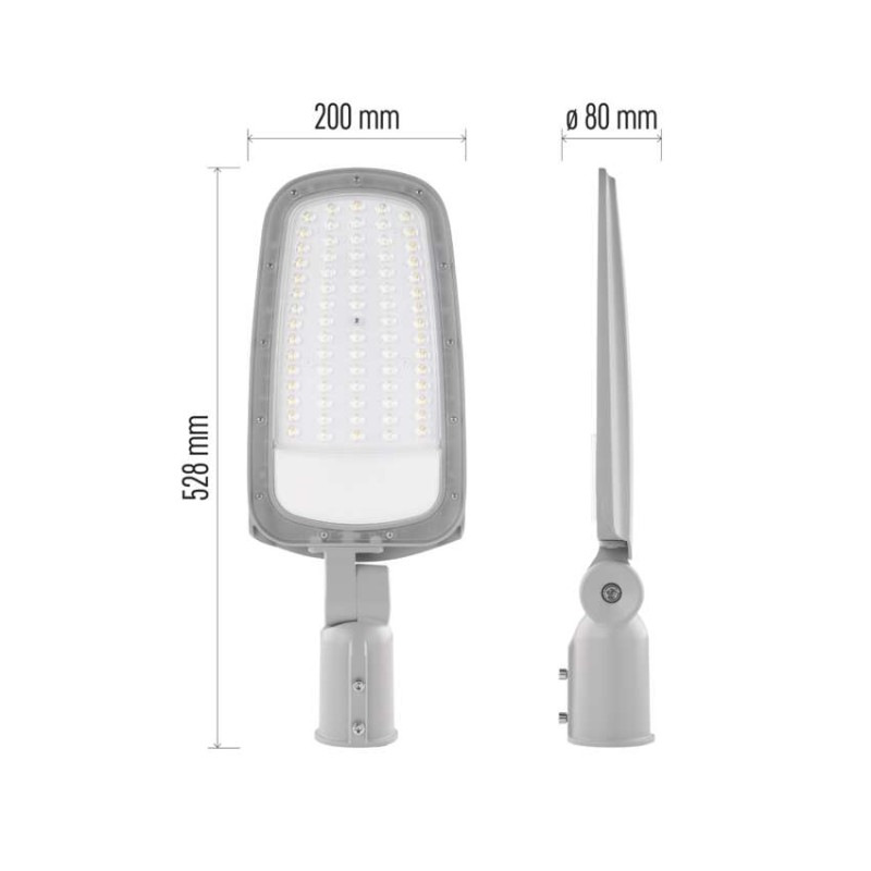 LED Street light SOLIS 70W 8400LM NW 5