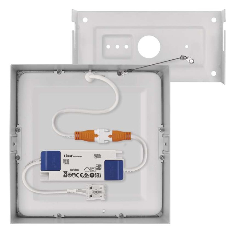 LED panel stropný prisadený štvorec 12,5W NEXXO ZM6135 11