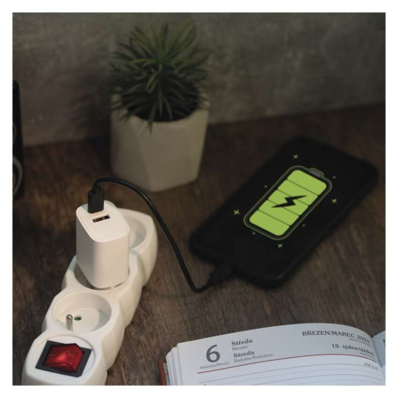 USB ADAPTÉR BASIC SÍŤ 15W; AC 11