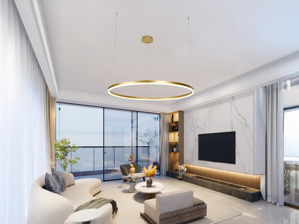 LED závesné svietidlo s diaľkovým ovládačom 55W - J4379/G 1