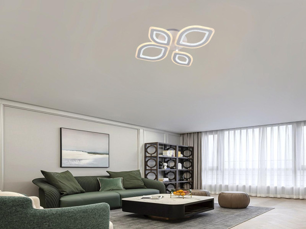 LED stropné svietidlo s diaľkovým ovládačom 95W - J3348/W 7