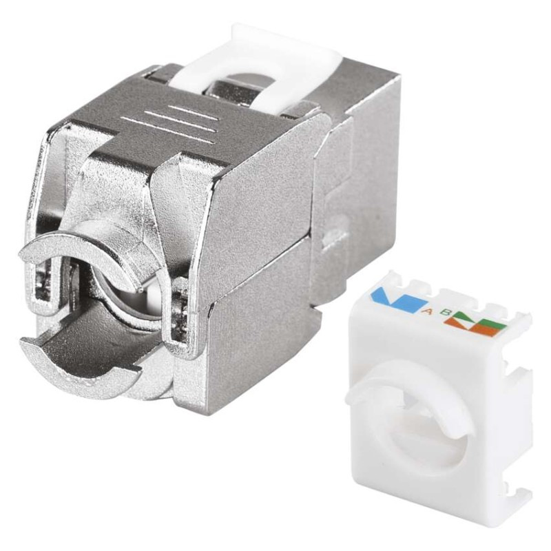 Konektor RJ45 FTP cat.6 K0312 Keystone kovový EMOS 4