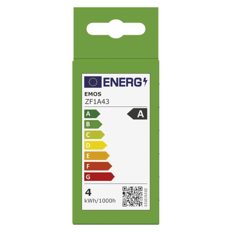 LED FLM MINI GL 3,8W(60W) 806lm E14 NW A 9