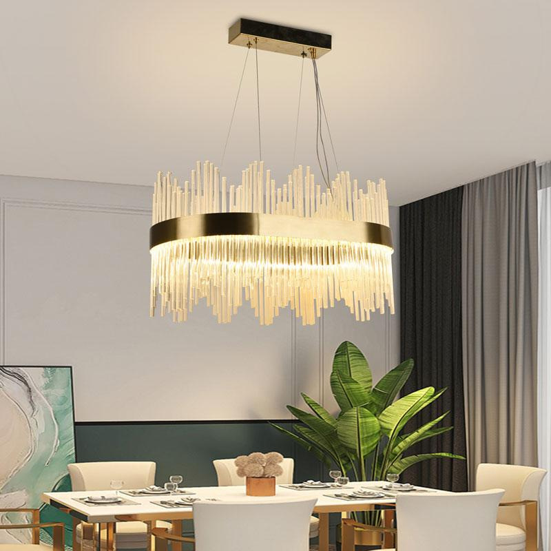 LED krištáľový luster + diaľkový ovládač 70W - J6315/C 2