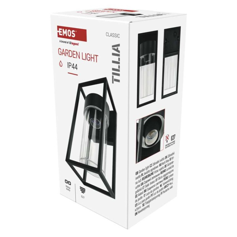 LED ZAHRADNÍ SVÍTIDLO,E27,IP44,MAX 15W,N 6