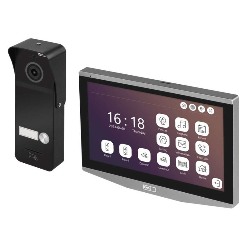 Videovrátnik GoSmart sada IP-750A s WIFI  H4020 14