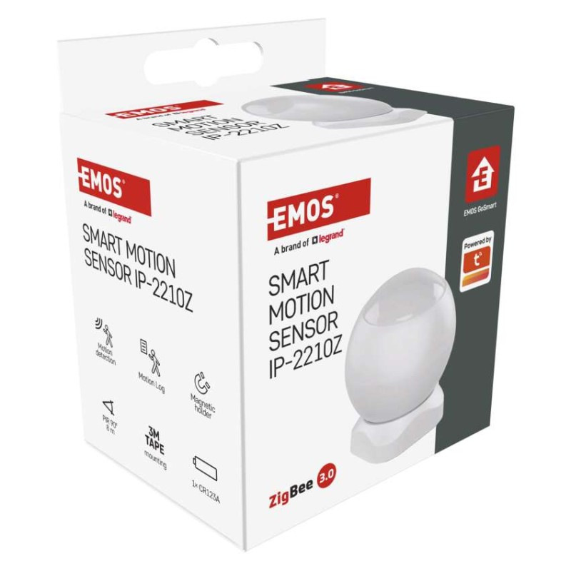 GOSMART PIR DETEKTOR POHYBU ZIGBEE IP-22 12