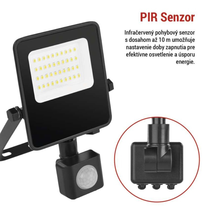 LED REFLEKTOR VISIO 20W 3000LM IP54 NW P 8