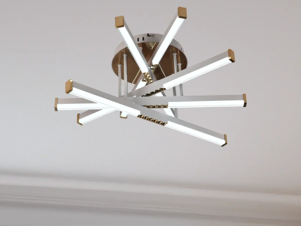 LED stropné svietidlo s diaľkovým ovládačom 75W - J7313/W 13