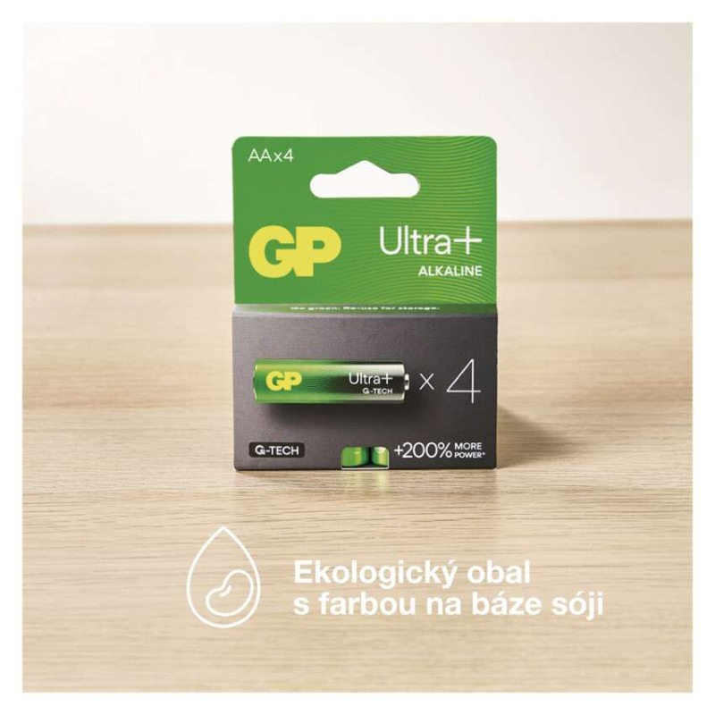 Batéria GP Ultra Plus 9V 6LR61 alkalická B03511 4