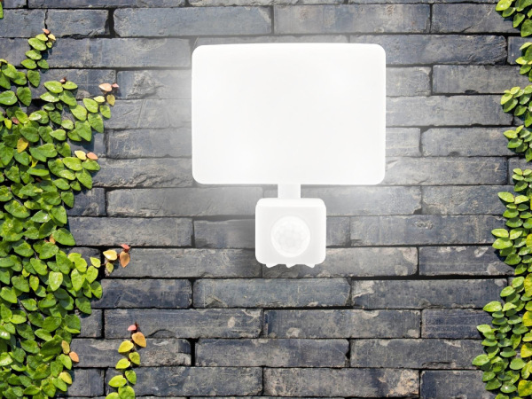 Vonkajší biely LED reflektor so senzorom 20W / 4000K - LF7122S 10