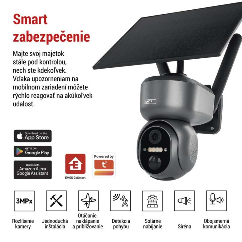GOSMART IP KAMERA VENKOVNÍ 4G LTE IP-60