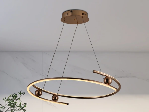 LED visiace svietidlo + diaľkový ovládač 50W - J4345/GCH 3