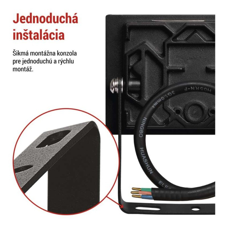 LED REFLEKTOR TAMBO 10W 1000LM IP65 10