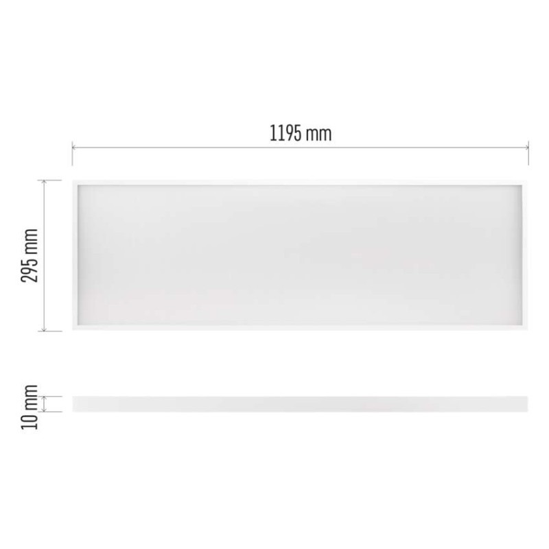 LED Panel 300x1200mm 36W 4000K 4320lm MAXXO EMOS 2