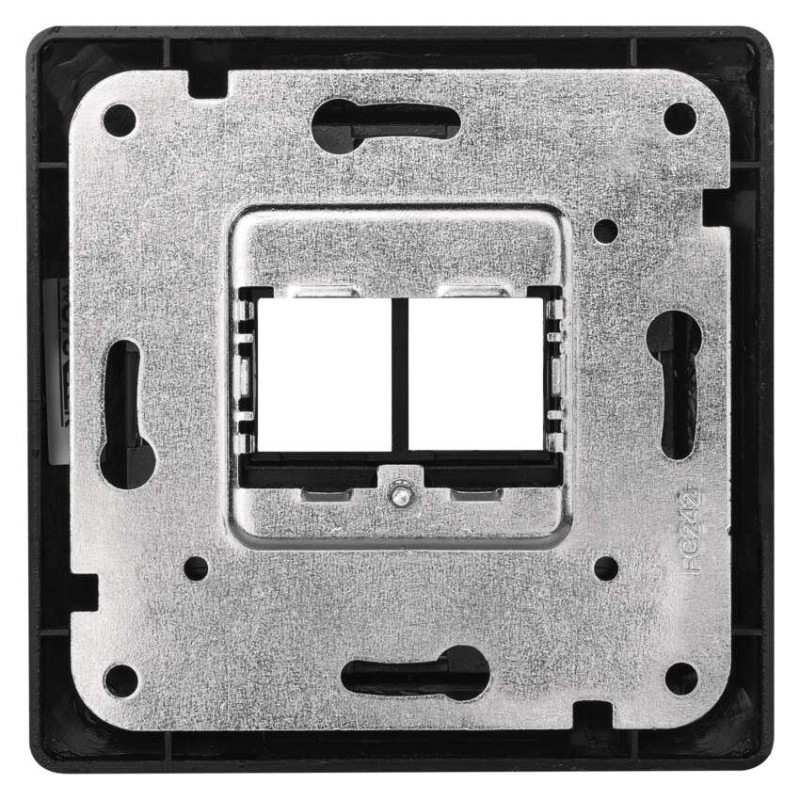 KRYT DATOVÉ ZÁSUVKY 2×RJ45 ANT. 1