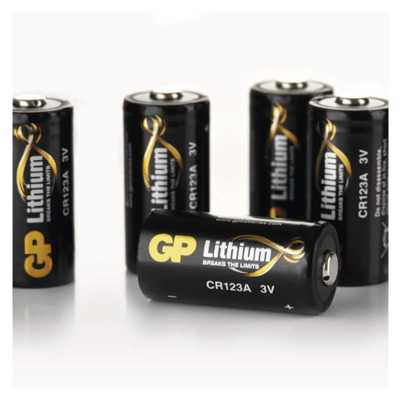 Batéria GP CR123A 3V 1400MAH     B1501 8