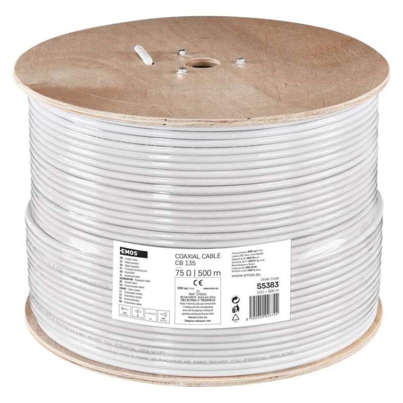 KOAXIÁLNÍ KABEL CB135 500M 4