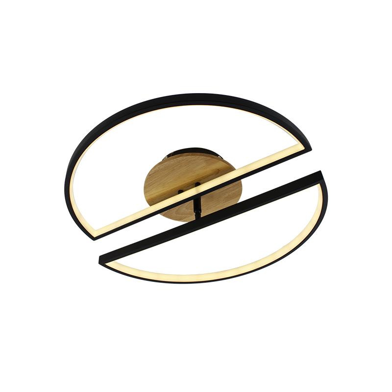 LED stropné svietidlo s diaľkovým ovládačom 75W - TA1303/BW 9