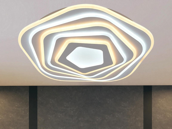 LED stropná lampa + diaľkový ovládač 125W - J1301/W 3