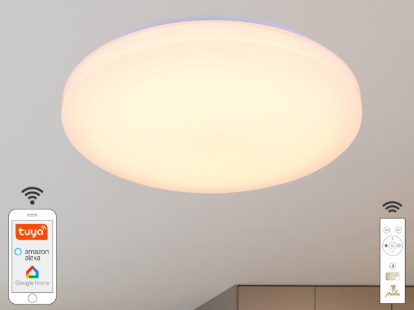LED stropná lampa OPAL + diaľkový ovládač + Wifi 48W - LC902S 4
