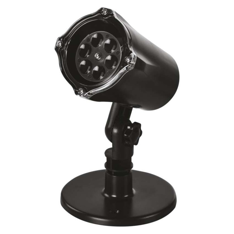 Vianoce LED projektor padajúca vločka 8