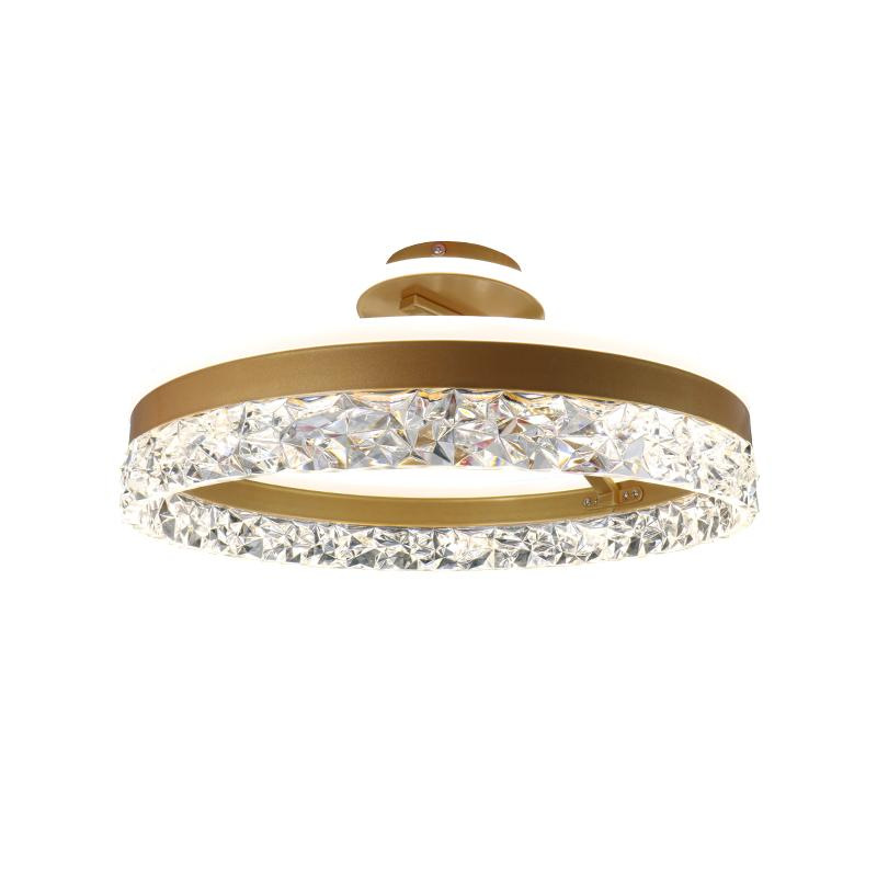 LED luxusné stropné krištáľové svietidlo s diaľkovým ovládačom 85W - TA1306/G 3