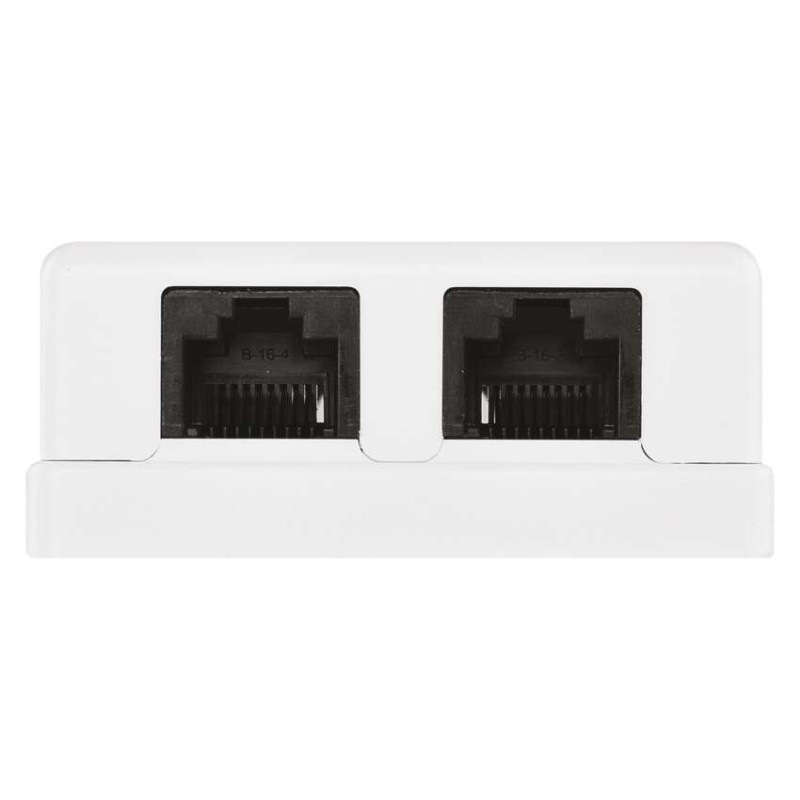 UTP DATOVÁ ZÁSUVKA RJ45 2XRJ45 SOCKET 1