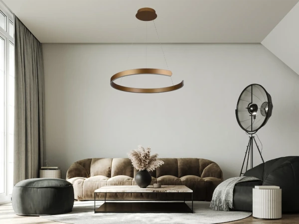 LED závesná lampa + diaľkový ovládač 70W - J4326/G 1