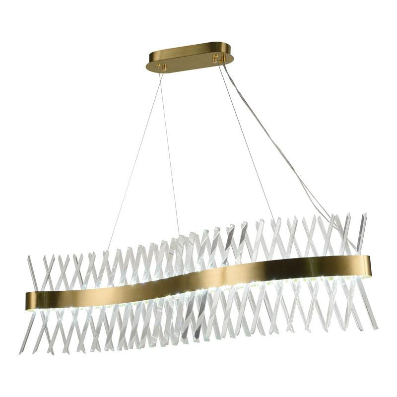 LED krištáľové svietidlo + diaľkový ovládač 95W - J6306/C 2